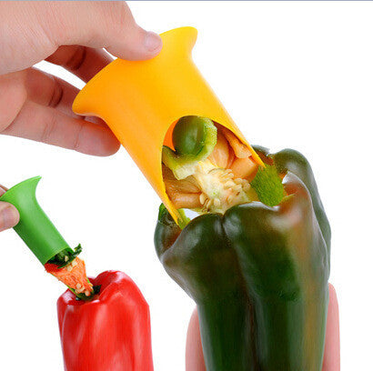 2PCS Cutter Corer Slicer Tool Fruit Peeler Kitchen