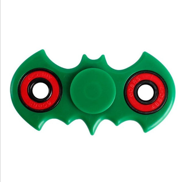 bat pattern one-Handed Spinner metal bearing edc finger Spinner Hand relieves stress for Autism and ADHD