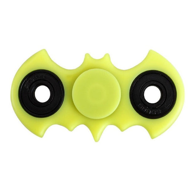 bat pattern one-Handed Spinner metal bearing edc finger Spinner Hand relieves stress for Autism and ADHD