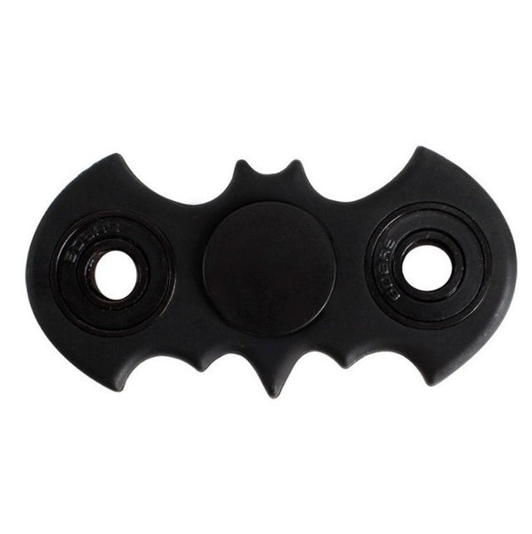bat pattern one-Handed Spinner metal bearing edc finger Spinner Hand relieves stress for Autism and ADHD