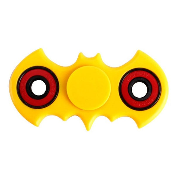 bat pattern one-Handed Spinner metal bearing edc finger Spinner Hand relieves stress for Autism and ADHD