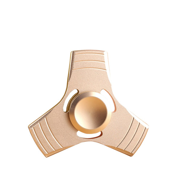 Toys Professional Spinner Fidget Triangle Pattern Hand Spinner Torqbar Brass Hand Spinner and ADHD
