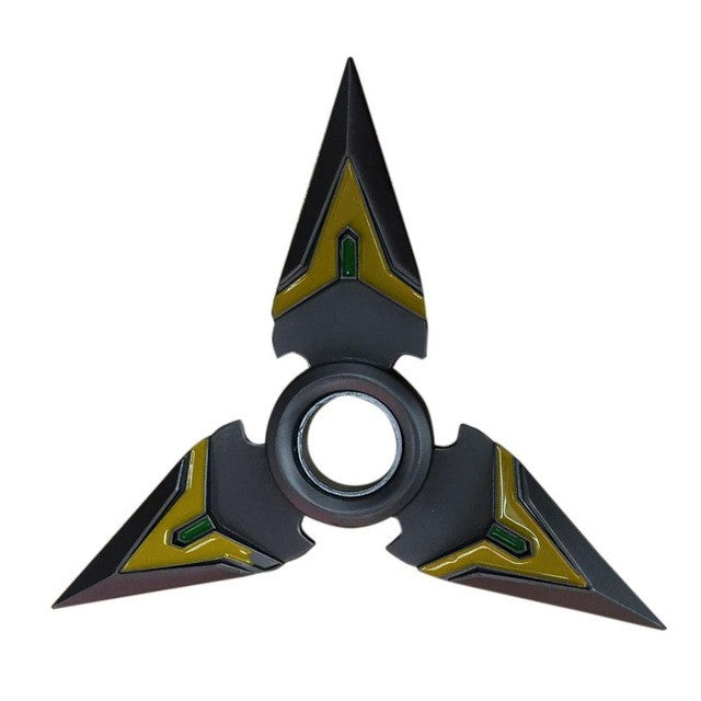 Genji Game Weapons Darts Rotated Alloy Bearing Toy Souvenir Collection Hand Spinner Model Toy Gift