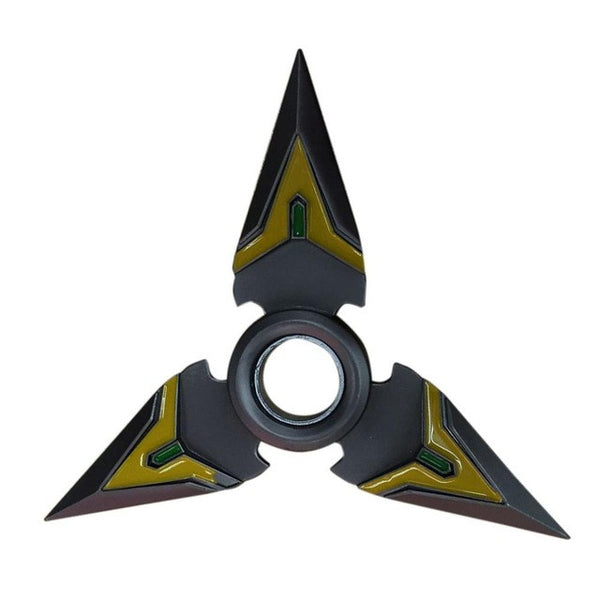 Genji Game Weapons Darts Rotated Alloy Bearing Toy Souvenir Collection Hand Spinner Model Toy Gift