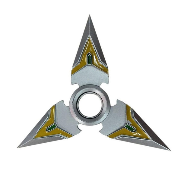 Genji Game Weapons Darts Rotated Alloy Bearing Toy Souvenir Collection Hand Spinner Model Toy Gift